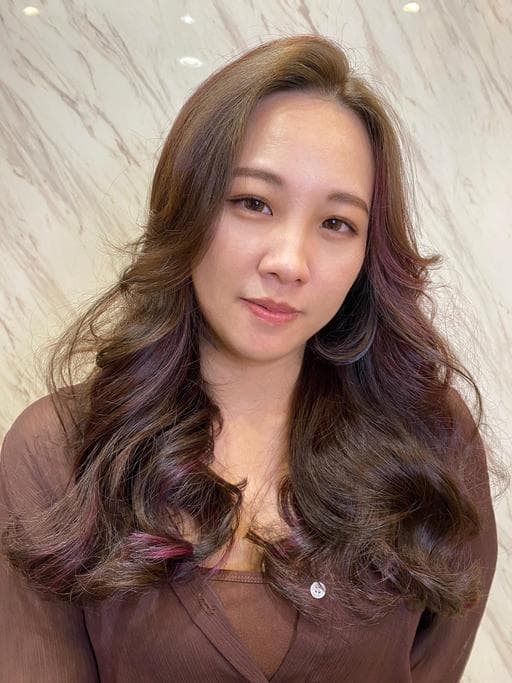 漂色、女生長髮、溫塑燙