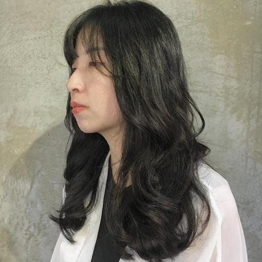 溫塑燙、長臉、女生燙髮