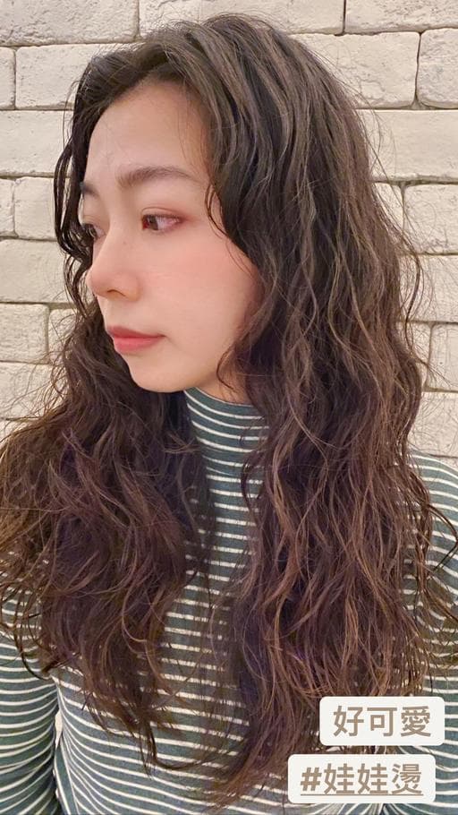 女生染髮、女生長髮、不用漂髮