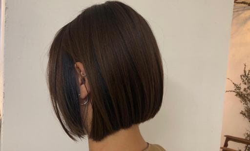 漂色、女生短髮、短瀏海