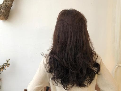 女生長髮、女生燙髮、溫塑燙
