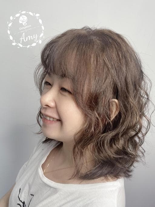 女生染燙、棕色系、女生染髮