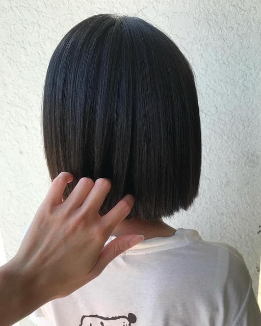 高雄燙髮、下巴短髮、女生燙髮