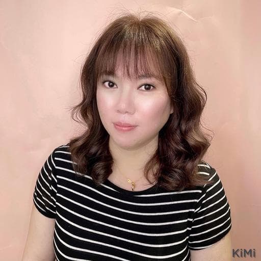 女生中長髮、女生染燙、棕色系