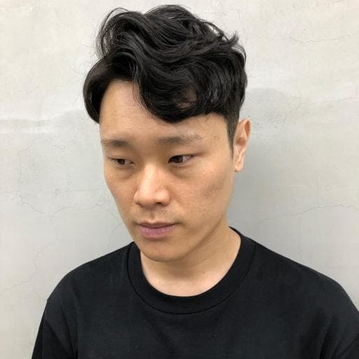 男生短髮、男生燙髮、冷燙