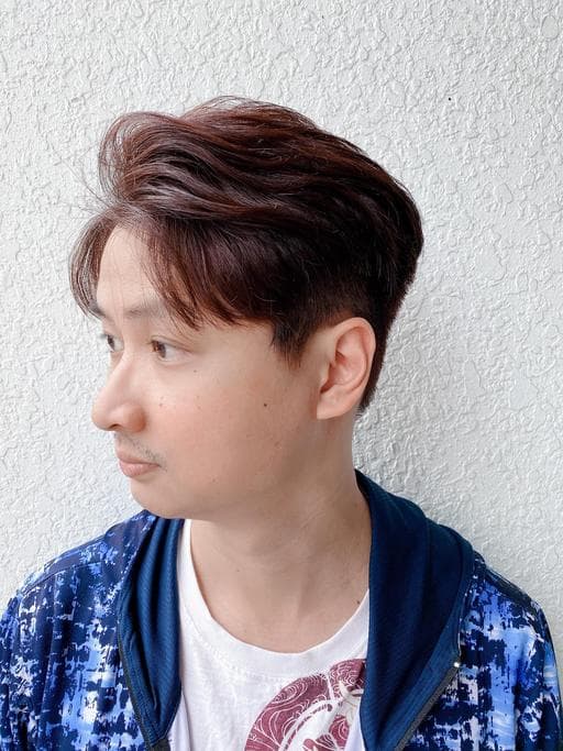 男生燙髮、冷燙、不用漂髮