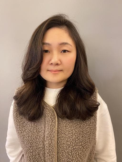 長瀏海、女生中長髮、女生燙髮