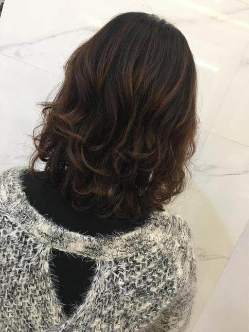 溫塑燙、不用漂髮、女生中長髮