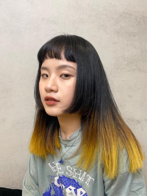 女生長髮、燙直、女生染燙