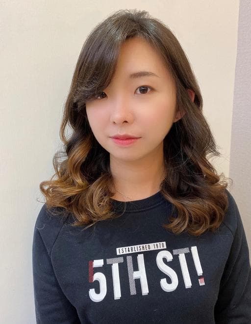 質感溫塑、女生燙髮、溫塑燙