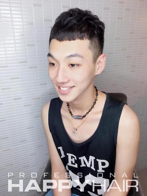 男生短髮、蓬鬆感、型男必備