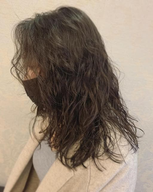 燙卷、女生長髮、長瀏海