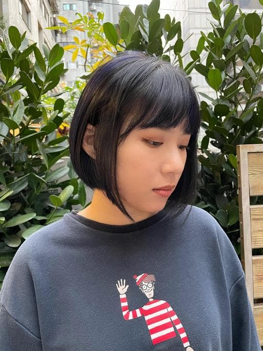女生短髮、女生染髮、漂色