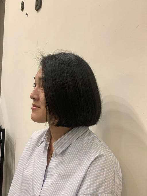 女生短髮、方臉、高雄剪髮