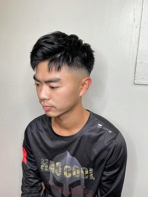 男生短髮、男生Undercut、短瀏海