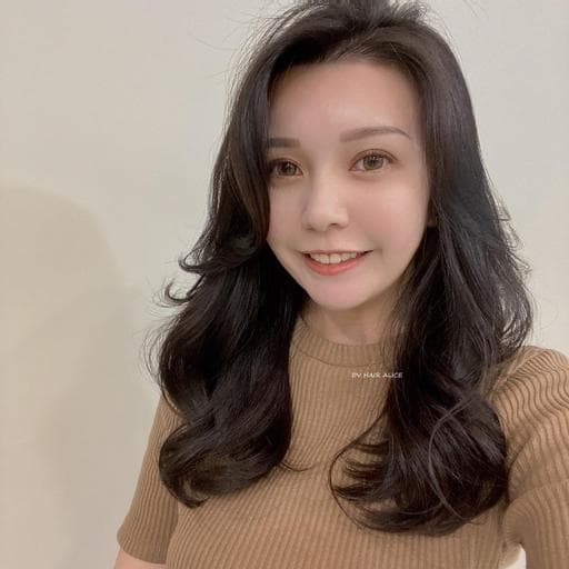 長瀏海、女生長髮、韓系