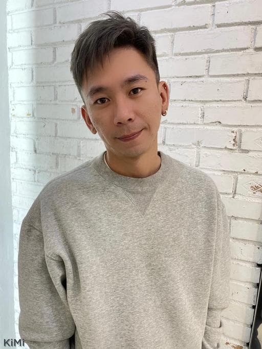 特殊色、灰色系、男士剪裁