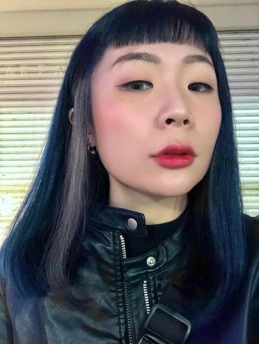女生染髮、漂色、隱藏式挑染