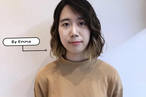 女生燙髮、女生中長髮、漂色