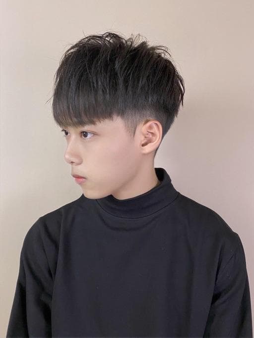 男生短髮、男生燙髮、細軟髮