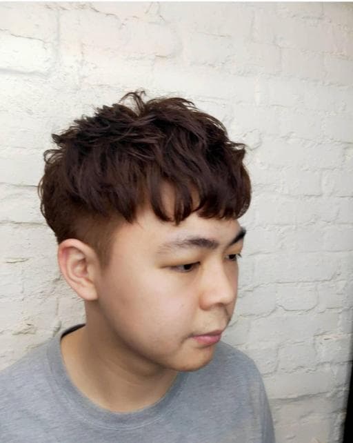 男生染髮、男生染燙、不用漂髮