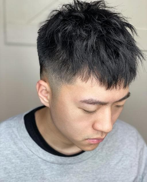 男生短髮、男生Undercut、短瀏海