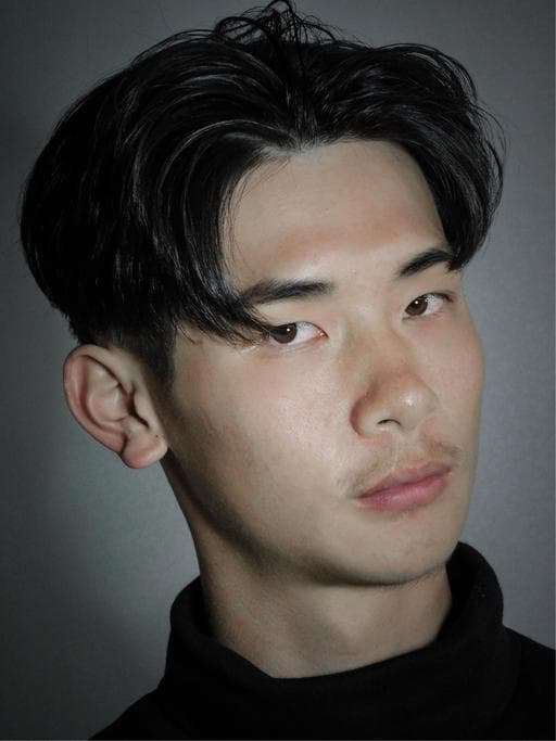 長瀏海、男生短髮、男士剪裁