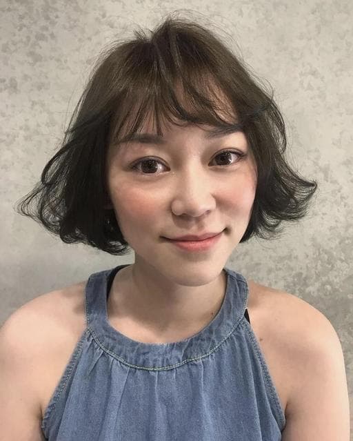 女生短髮、燙卷、女生染燙