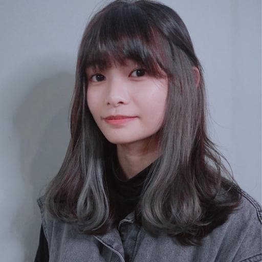女生中長髮、女生染髮、漂色