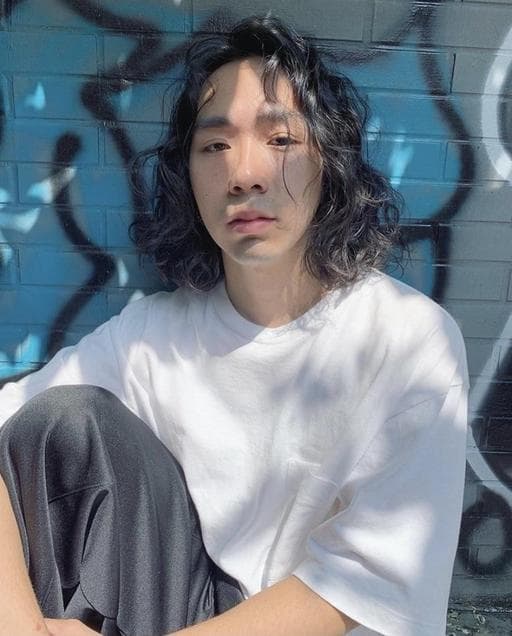 男生中長髮、男生燙髮、溫塑燙