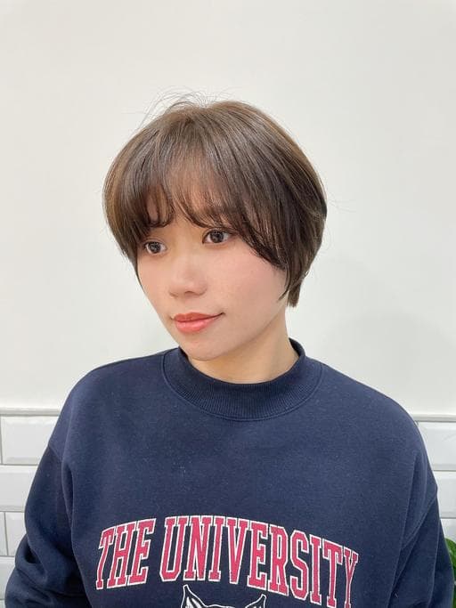 質感溫塑、粗硬髮、女生染髮