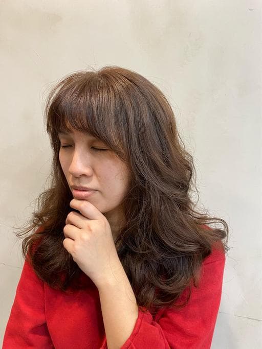 女生染燙、質感溫塑、女生長髮