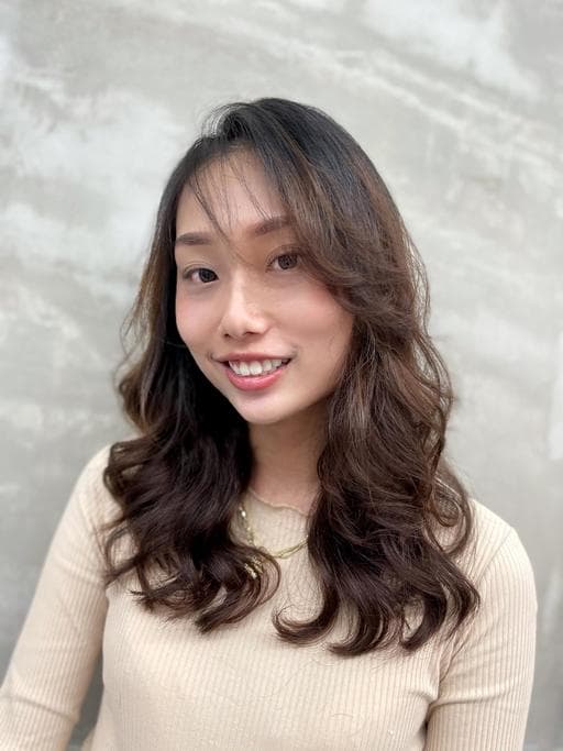 韓系捲度、浪漫大卷、女生髮型