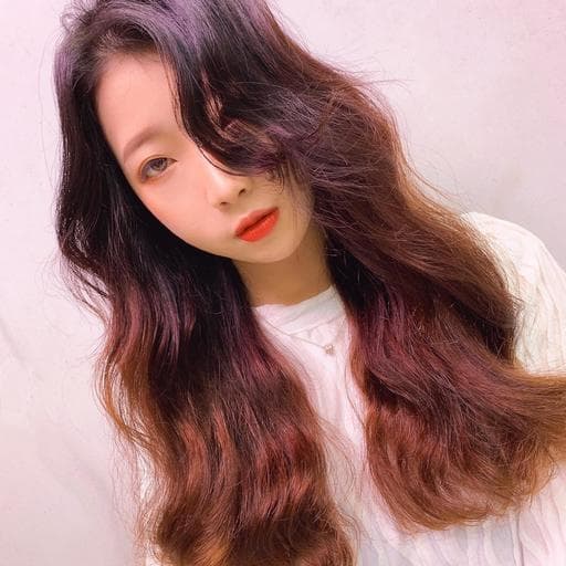 女生燙髮、水波紋卷、長瀏海