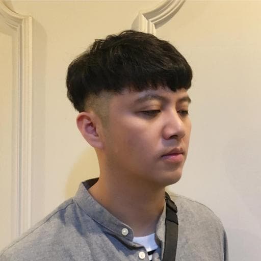 男生短髮、男生Undercut、漸層削邊頭