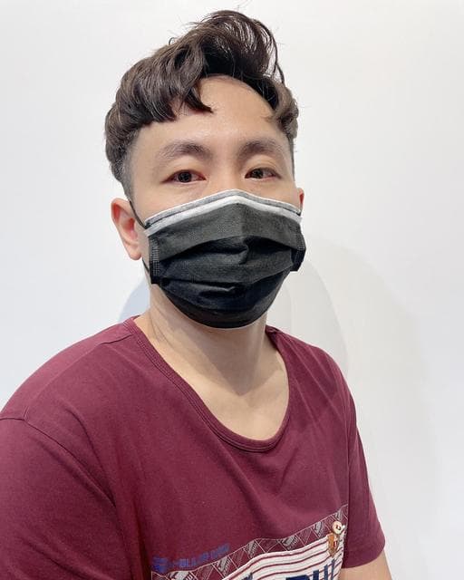 男生短髮、男生燙髮、溫塑燙