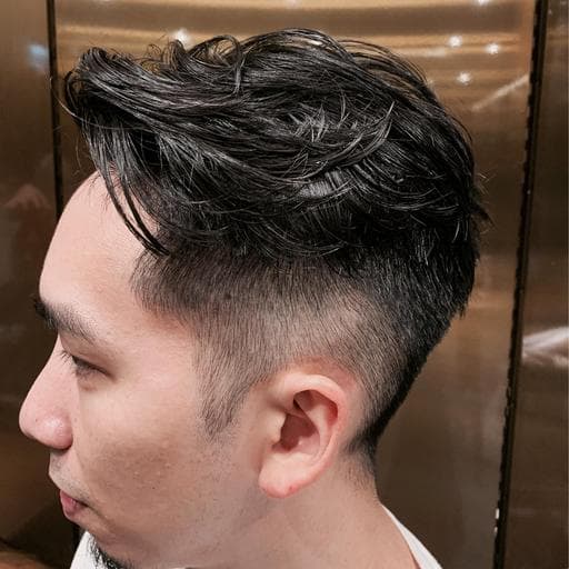 男生短髮、男生燙髮、冷燙