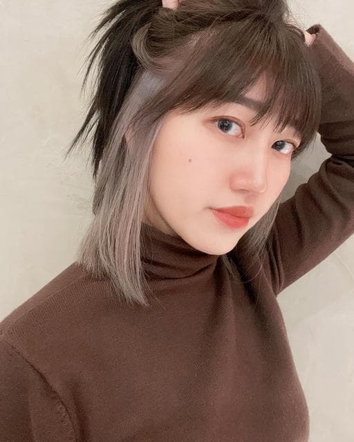 設計染、棕色系、女生髮型