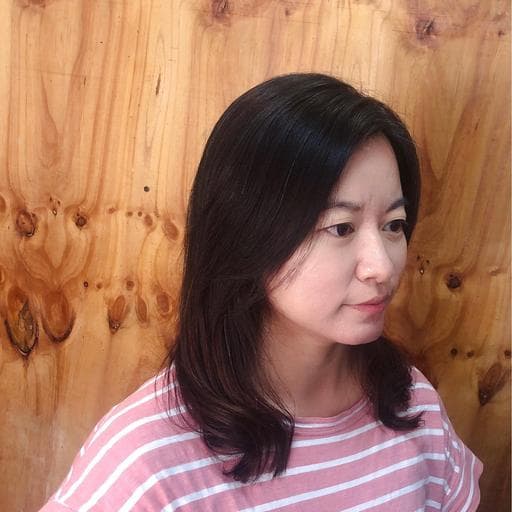 女生長髮、女生燙髮、溫塑燙
