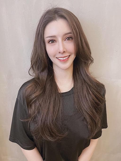 女生染燙、女生長髮、霧面質感