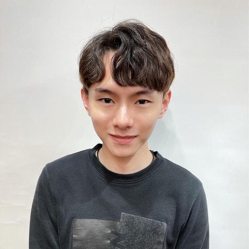男生短髮、男生燙髮、冷燙