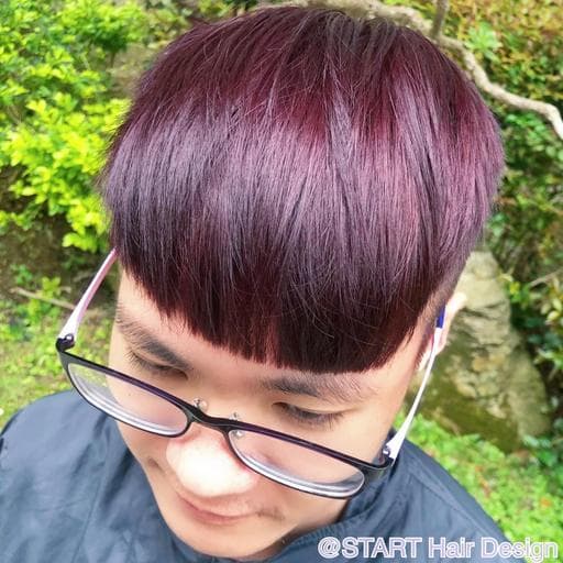 男生髮型、不用漂髮、男生短髮