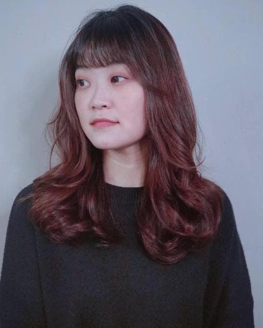韓系、韓系捲度、女生中長髮