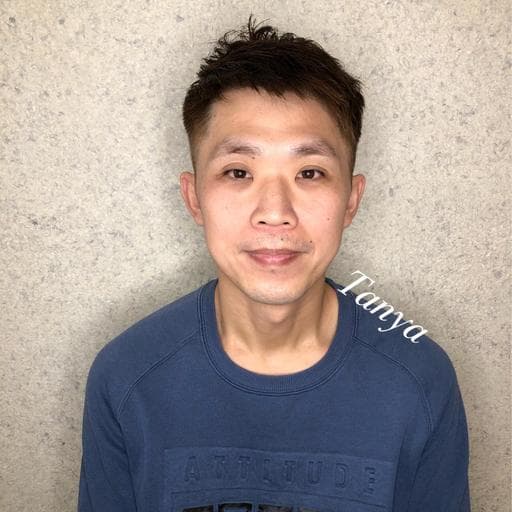 短瀏海、男生Undercut、不用漂髮