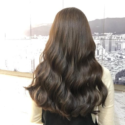 不用漂髮、霧面質感、女生長髮