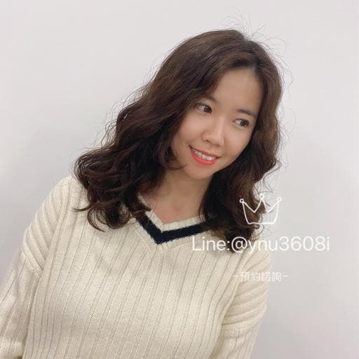 女生中長髮、女生染燙、女生染髮