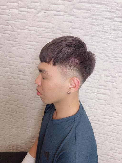 男生短髮、漂色、男生Undercut