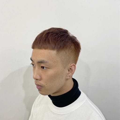 男生短髮、男生染髮、不用漂髮