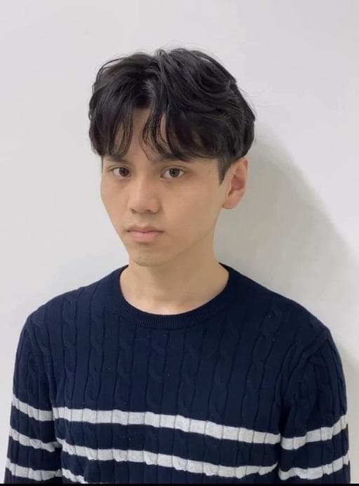男生短髮、短瀏海、男生燙髮