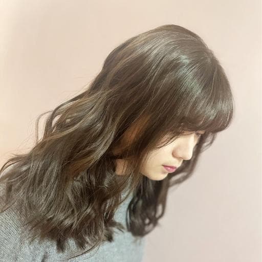 女生中長髮、女生染燙、棕色系